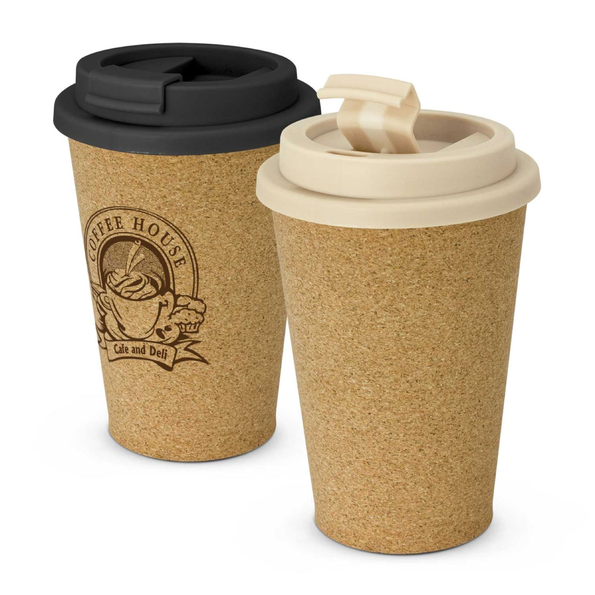 Logo Branded Cork Coffee Cups Promotion Products